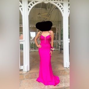 Sherri Hill 55519 Corset Top Embellished Dress